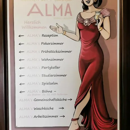 Hotel Tante Alma's Mannheimer 3*